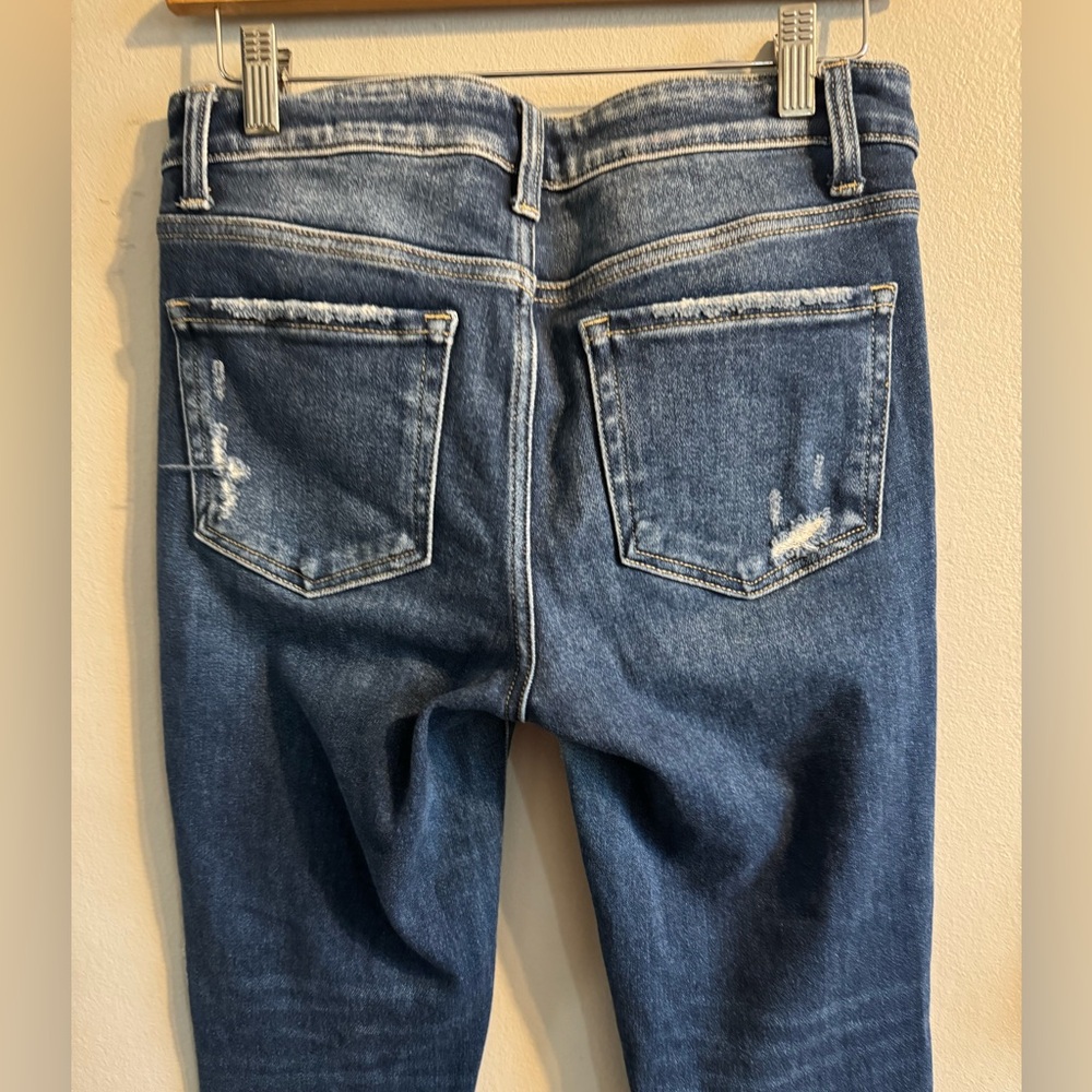 Bridge by gly Mid-Rise Skinny Stretch Jean in spring blossom size 27 - Picture 5 of 8
